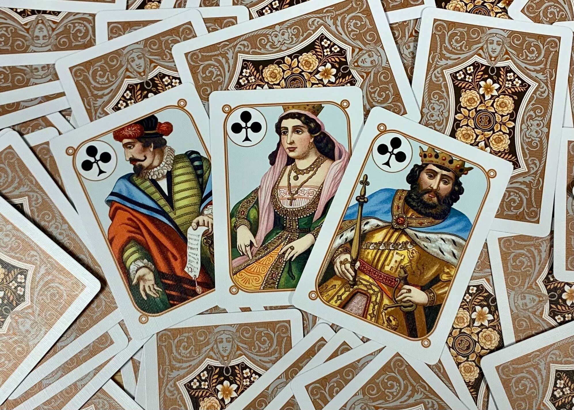 Four Continents Copper Gilded Playing Cards USPCC - Image 7