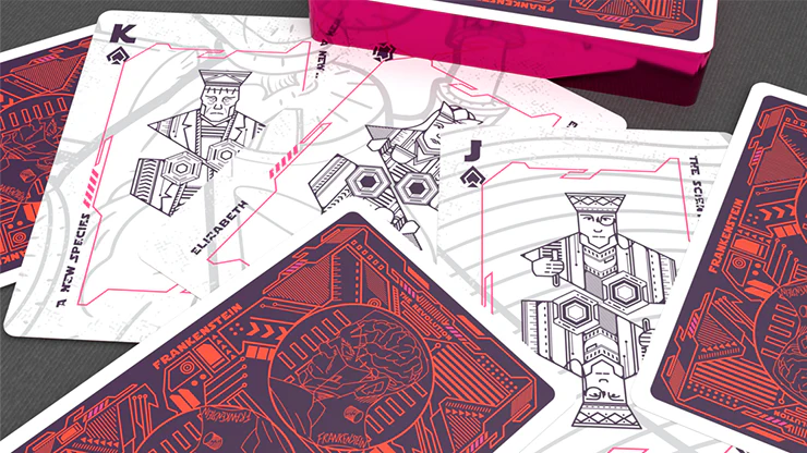 Frankenstein Series Future Edition (Gilded) Playing Cards - Image 3