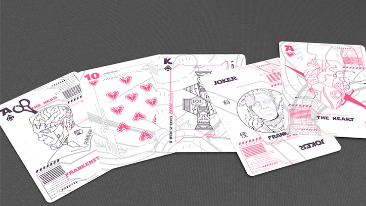 Frankenstein Series Future Edition (Gilded) Playing Cards - Image 4