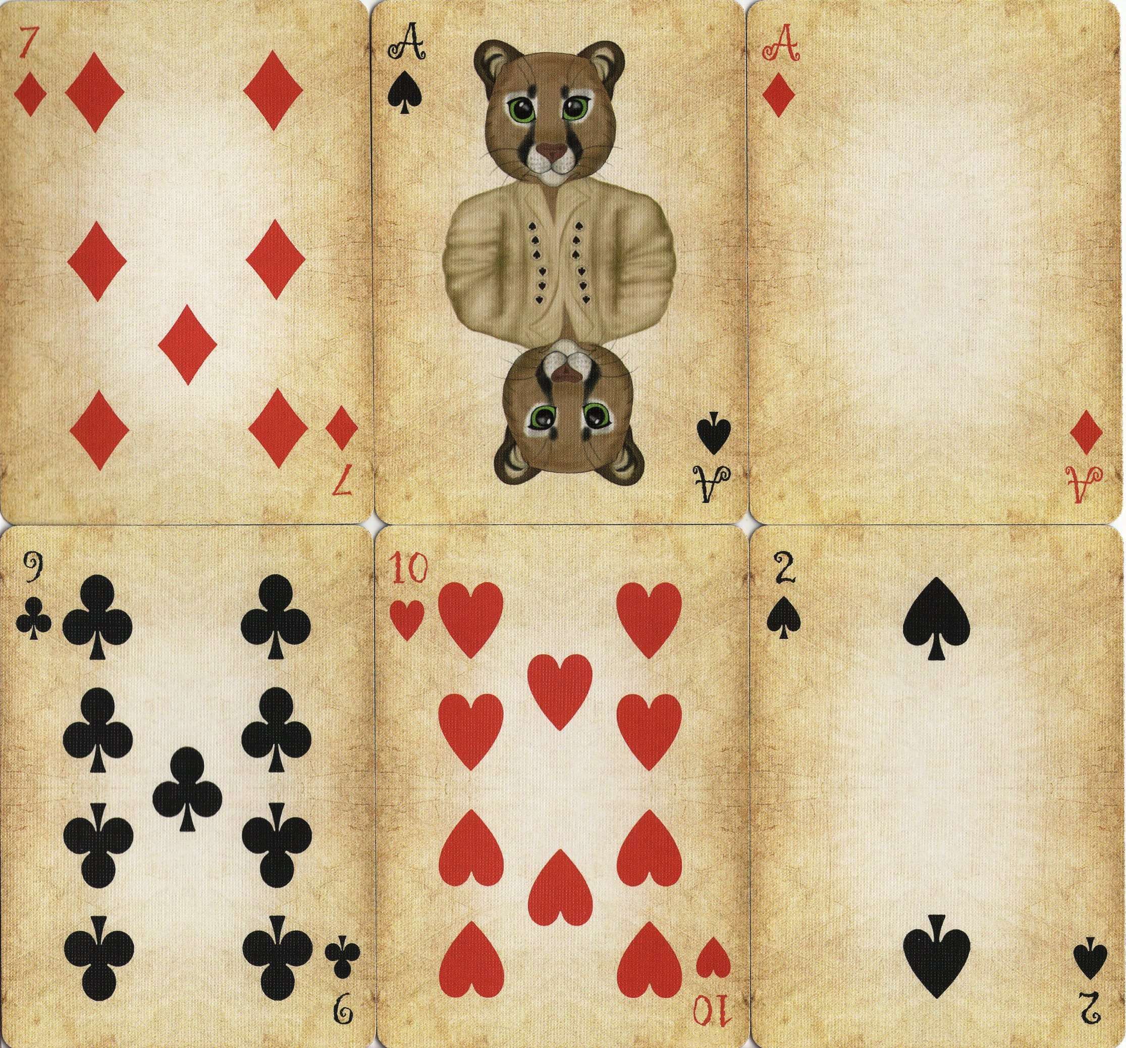 Friendly Felines Playing Cards USPCC - Image 2