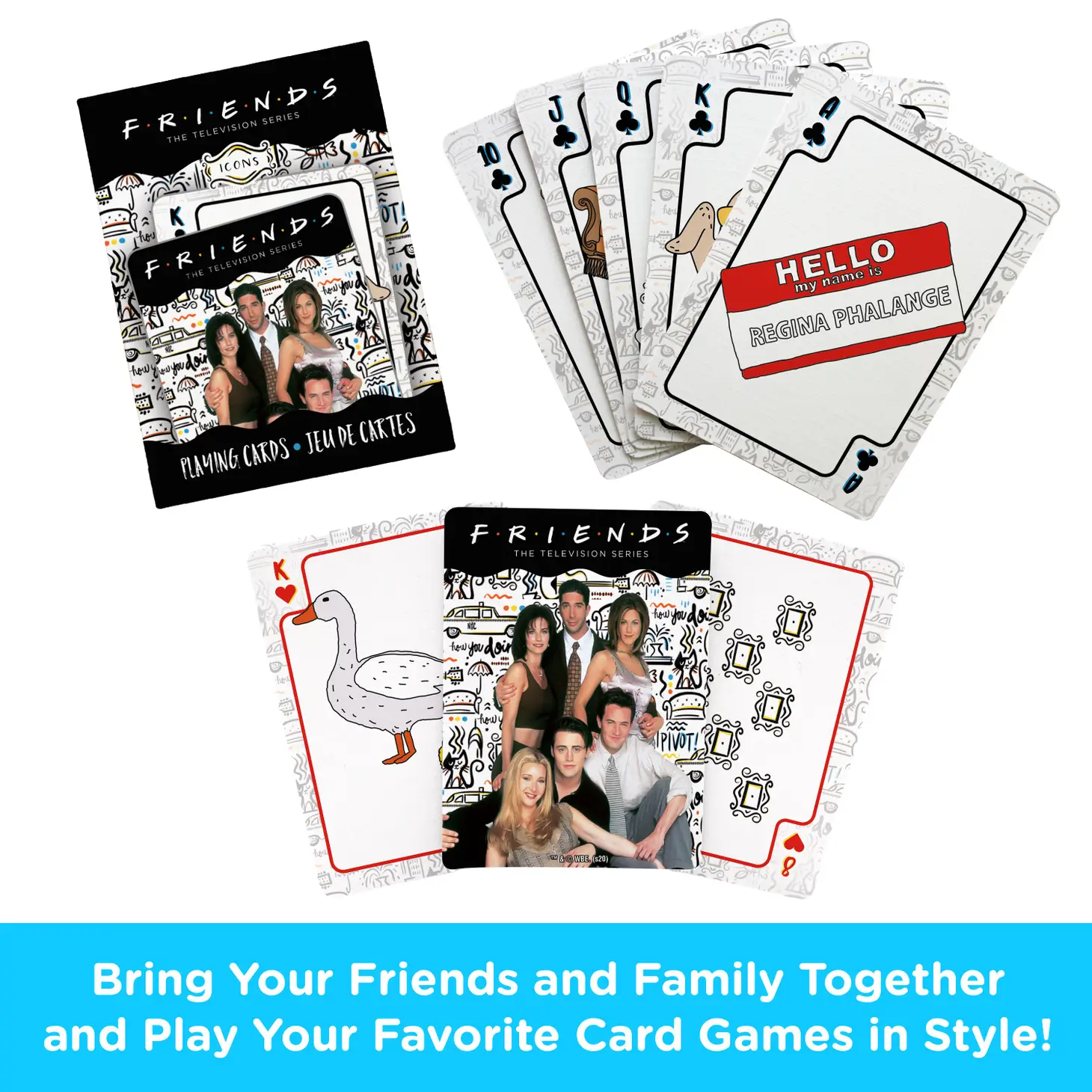 Friends Playing Cards by Aquarius - Iconic TV Series Edition by Aquarius - Image 5