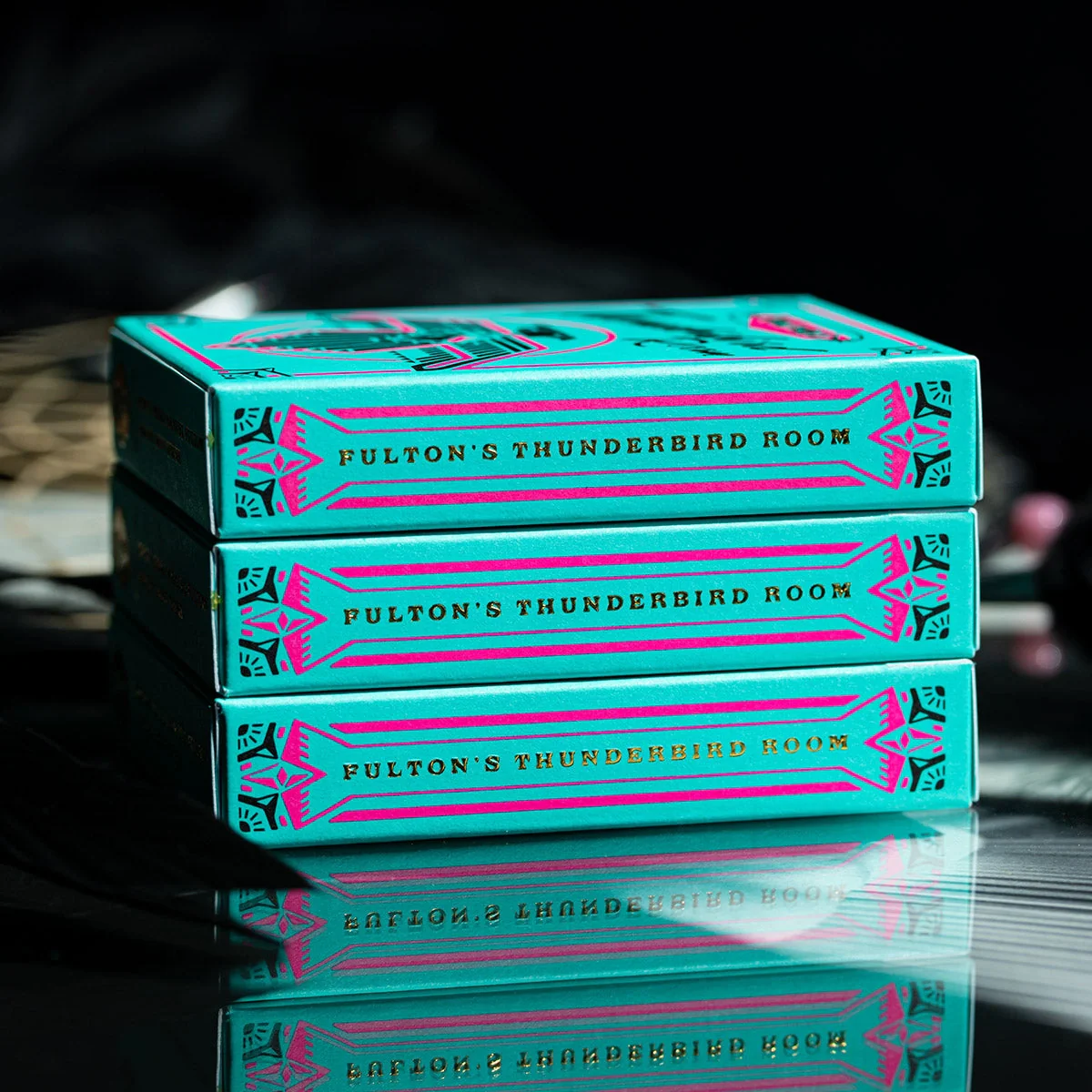 Fulton's Thunderbird Room Turquoise Edition Playing Cards - Image 15