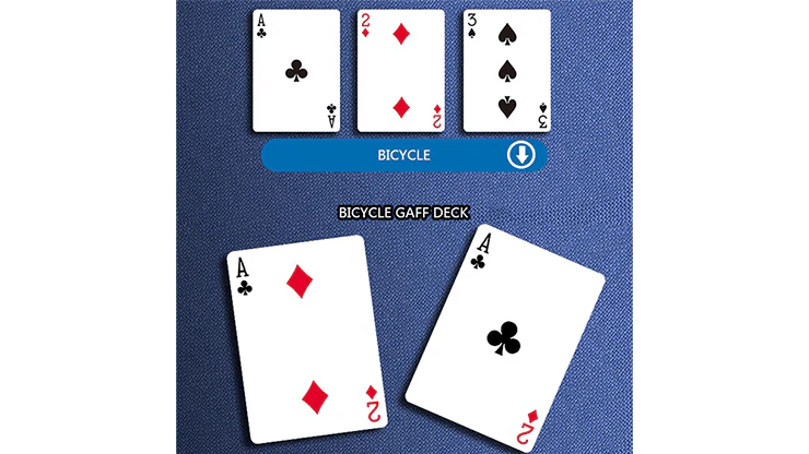 Gaff Rider Back Blue Bicycle Playing Cards - Image 5