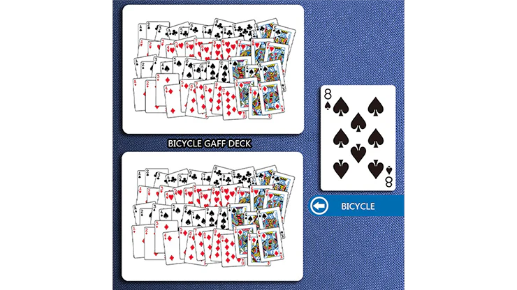 Gaff Rider Back Red Bicycle Playing Cards - Image 2