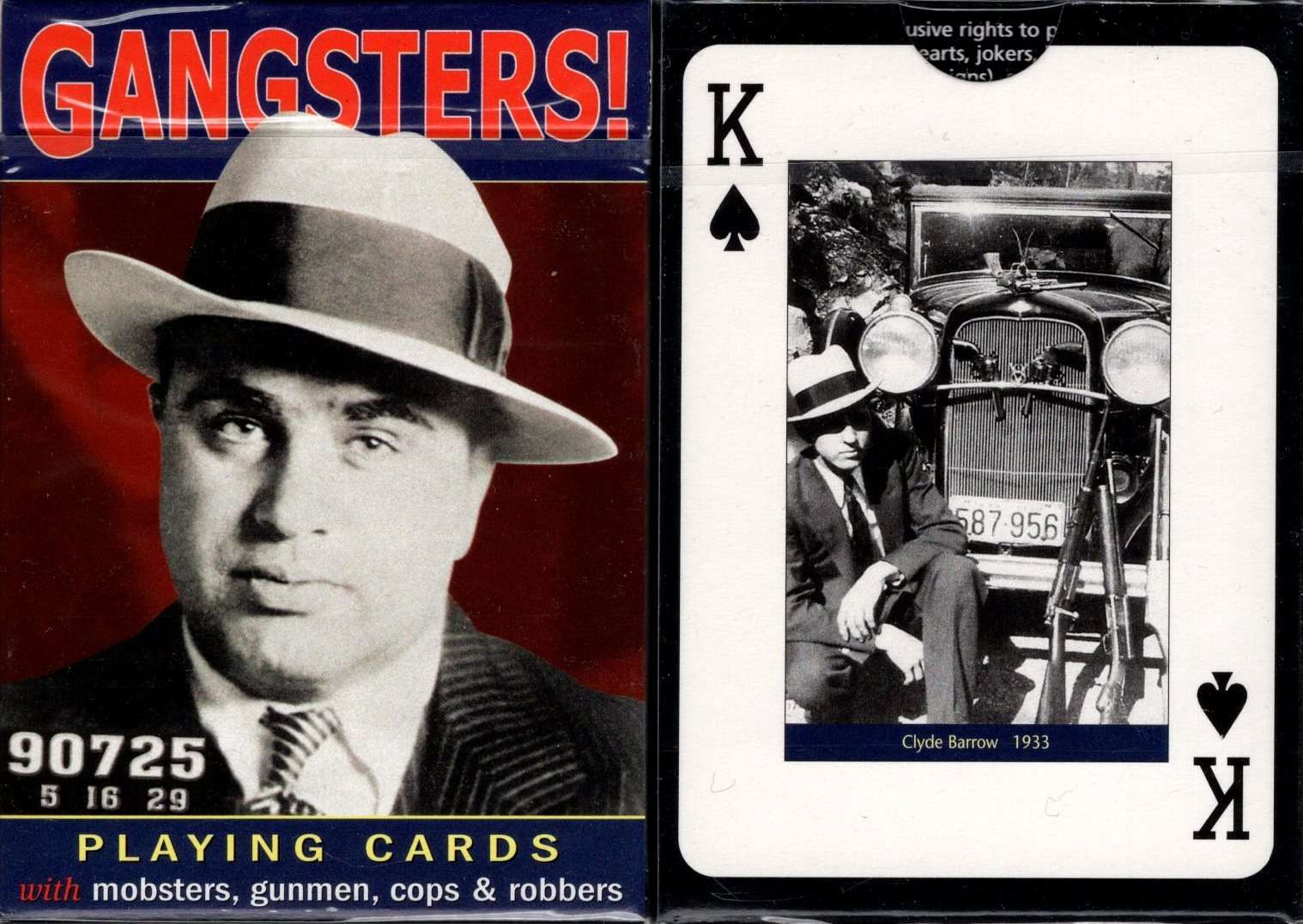 Gangsters! Playing Cards Piatnik