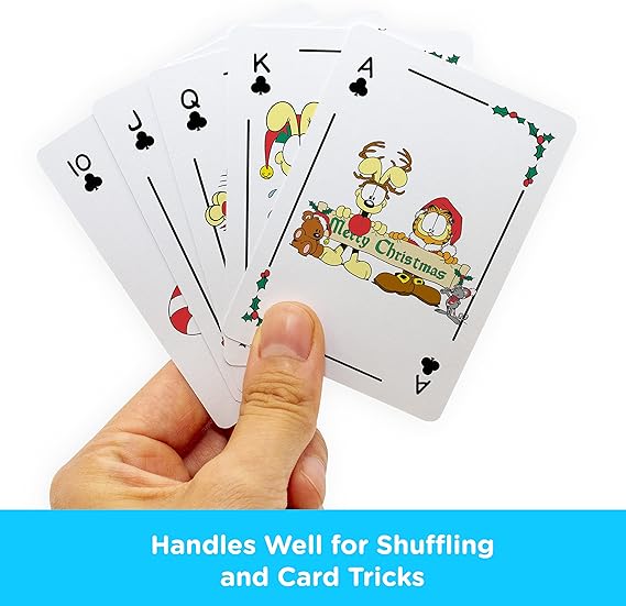 Garfield Christmas Playing Cards by Aquarius - Image 2