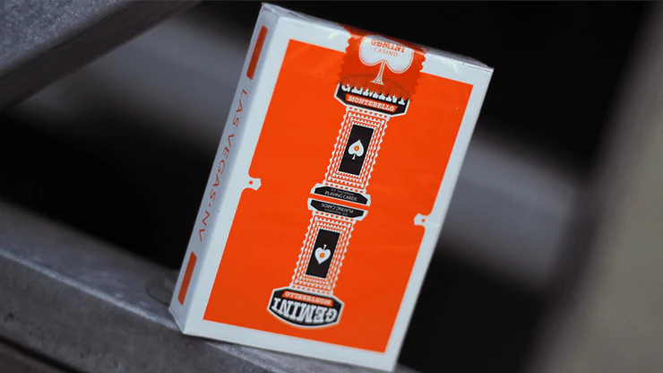 Gemini Casino Orange Playing Cards USPCC - Image 7