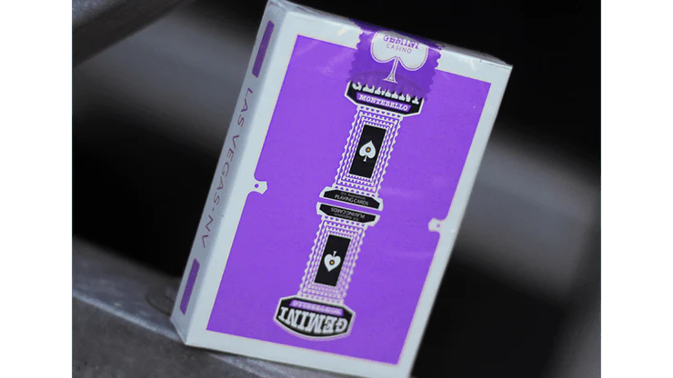 Gemini Casino Purple Playing Cards USPCC - Image 4