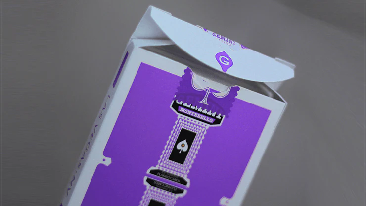 Gemini Casino Purple Playing Cards USPCC - Image 5