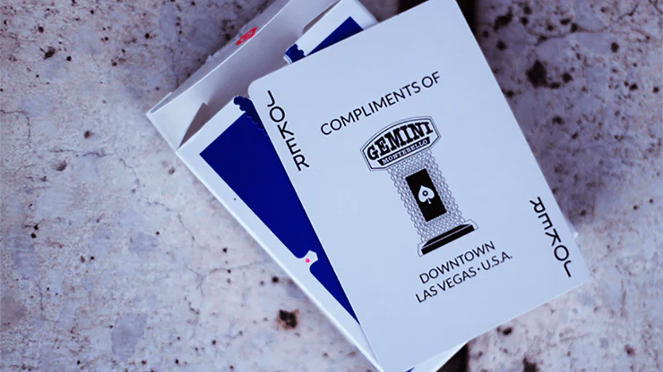 Gemini Casino Royal Blue Playing Cards USPCC - Image 4