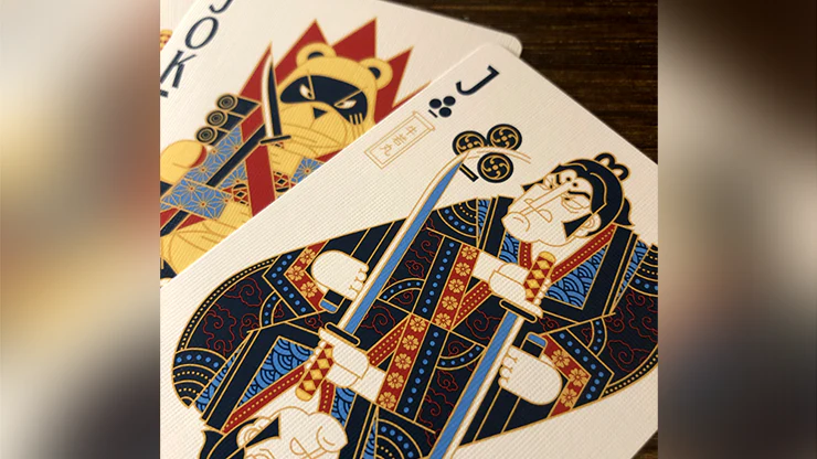 Genso Blue Bicycle Playing Cards - Image 2