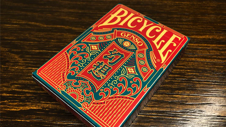 Genso Green Bicycle Playing Cards - Image 3