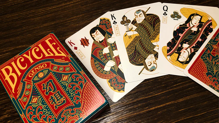 Genso Green Bicycle Playing Cards - Image 5