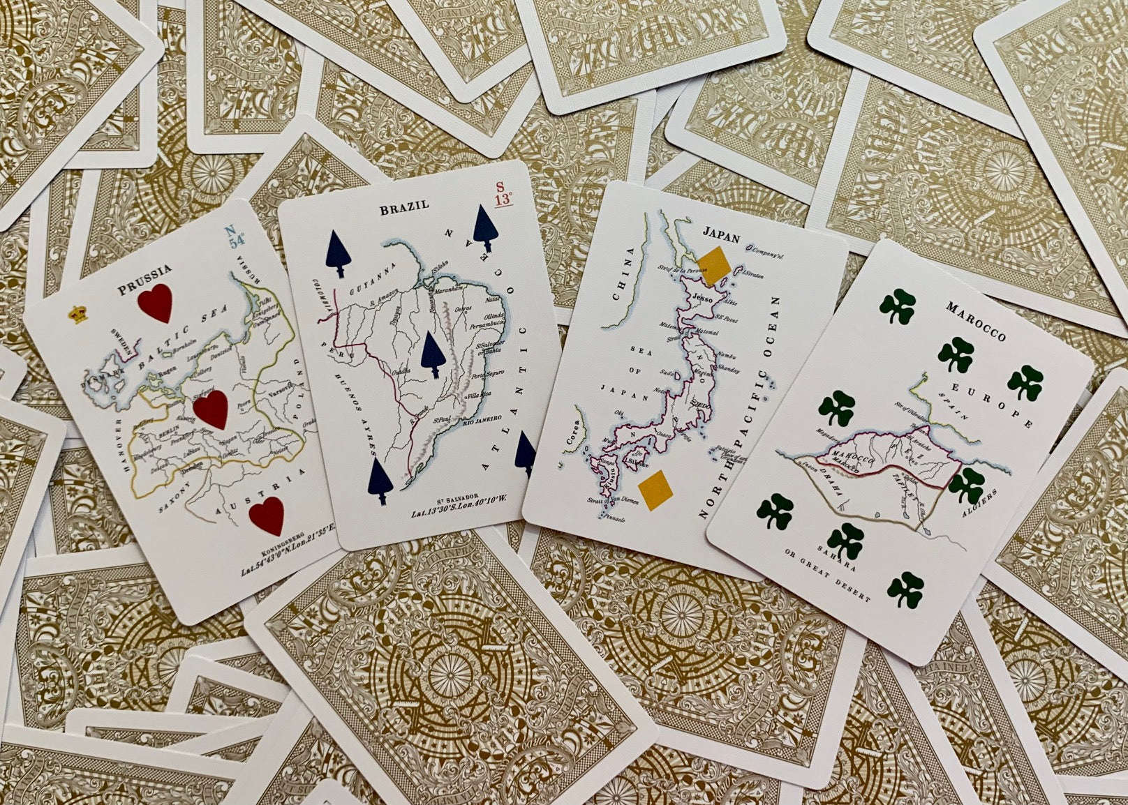 Geographical Playing Cards USPCC - Image 3