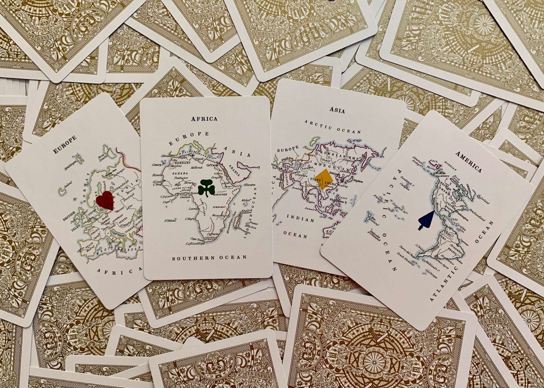Geographical Playing Cards USPCC - Image 4