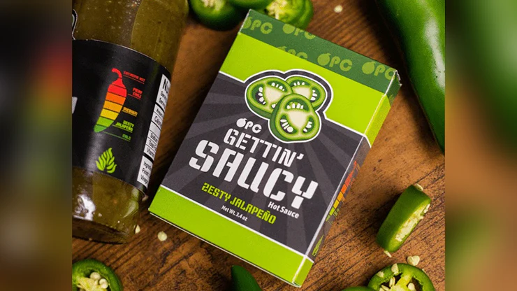 Gettin' Saucy Jalapeno Playing Cards USPCC - Image 2