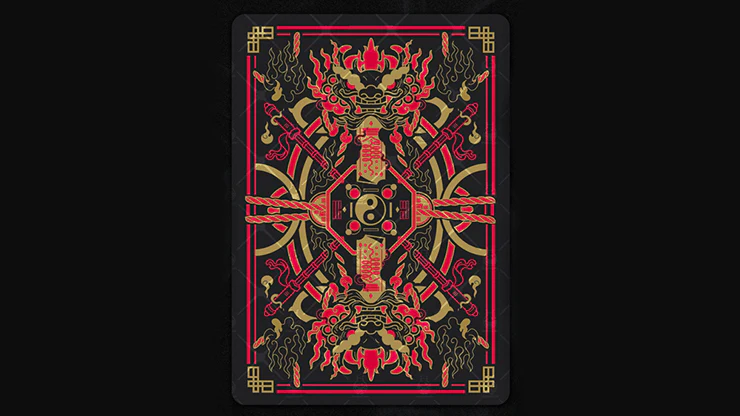 Geung Si Midnight Deluxe Playing Cards USPCC - Image 2
