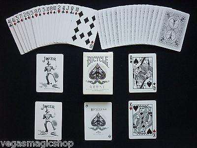 Ghost White Bicycle Playing Cards - Image 4