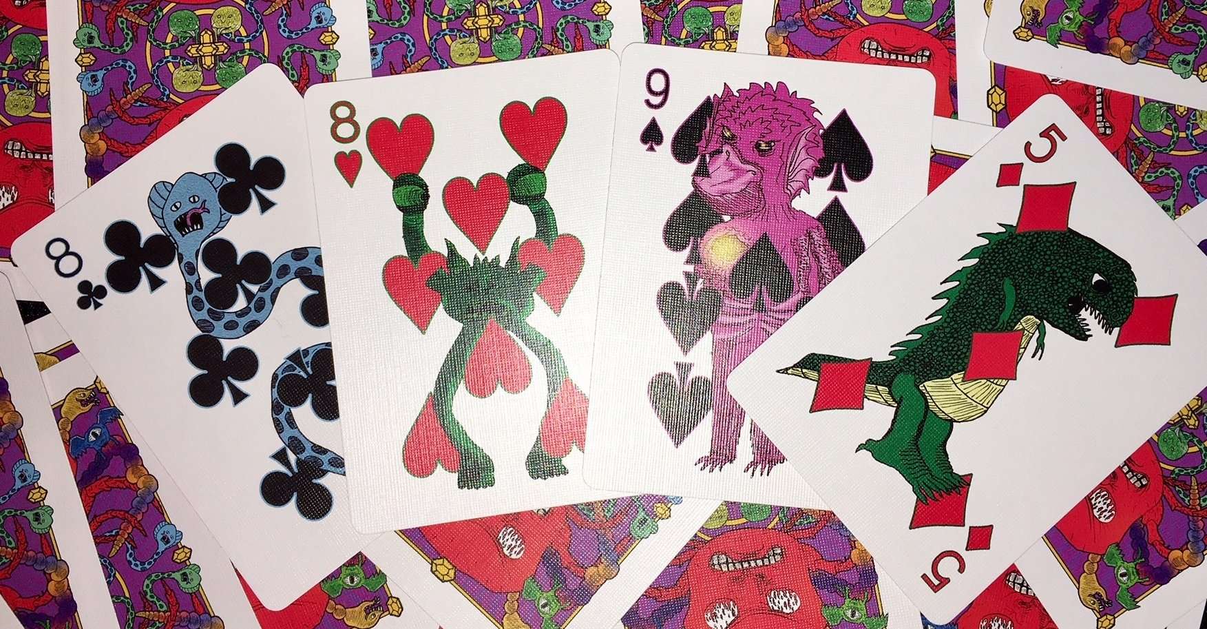 Ghoul Guys Playing Cards USPCC - Image 2