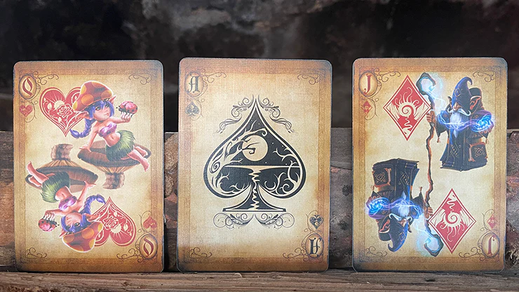 Gnomes v2 Bicycle Playing Cards - Image 3