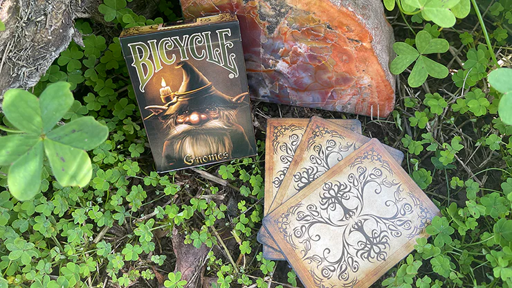 Gnomes v2 Bicycle Playing Cards - Image 4