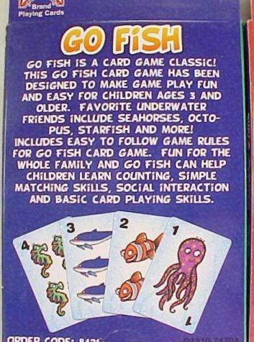 Go Fish Card Game Deck - BIG Box Size 5" x 3" - Image 6
