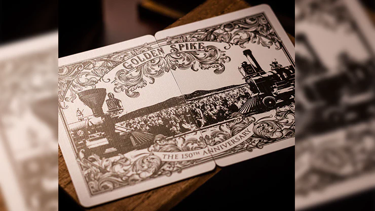 Golden Spike 150th Anniversary Playing Cards by Jody Eklund - Image 4