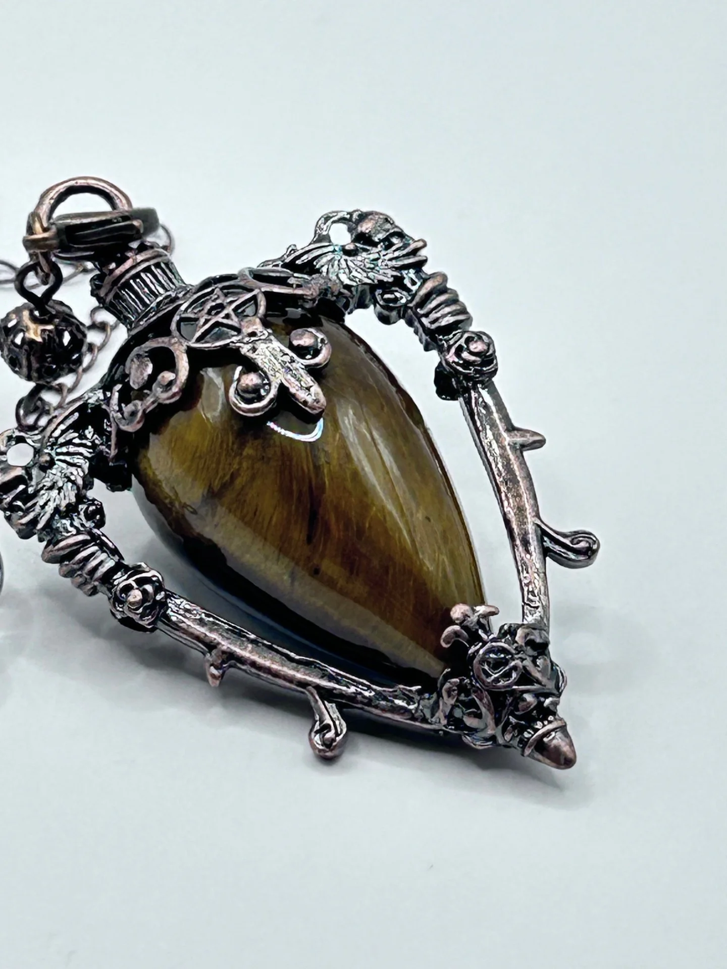 Golden Tiger’s Eye Pendulum