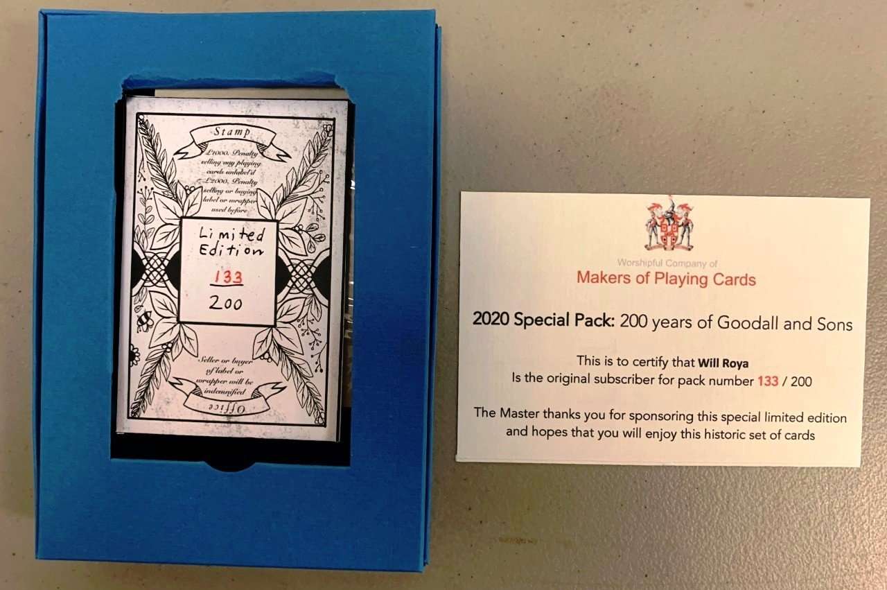 Goodall 200th Anniversary Playing Cards Cartamundi - Image 4