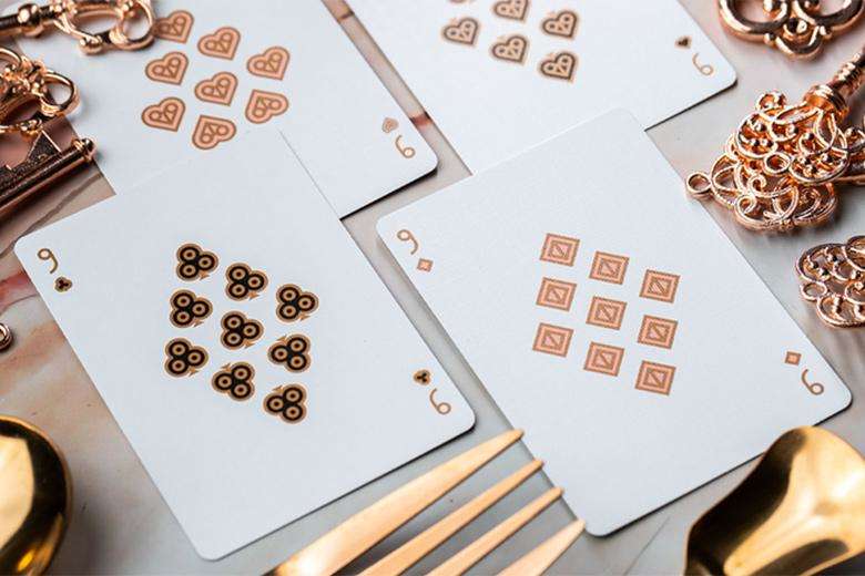 Gourmet Gilded 2 Deck Set Playing Cards USPCC - Image 4