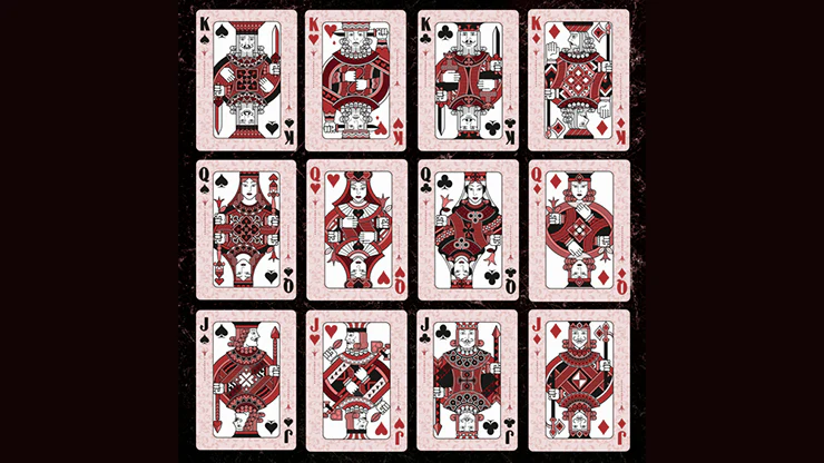 Grand Tulip Limited Edition Red Gilded Playing Cards by DCHC - Image 6