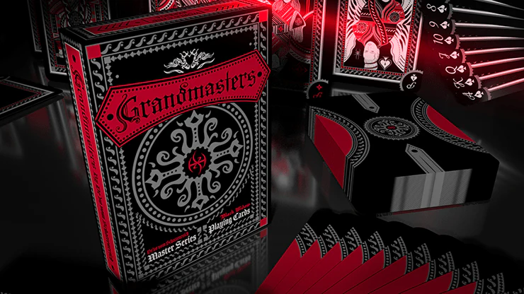 Grandmasters Black Widow Spider Playing Cards USPCC - Image 7