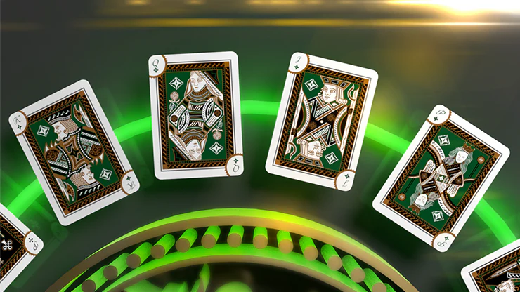 Grandmasters Emerald Princess Playing Cards USPCC - Image 6