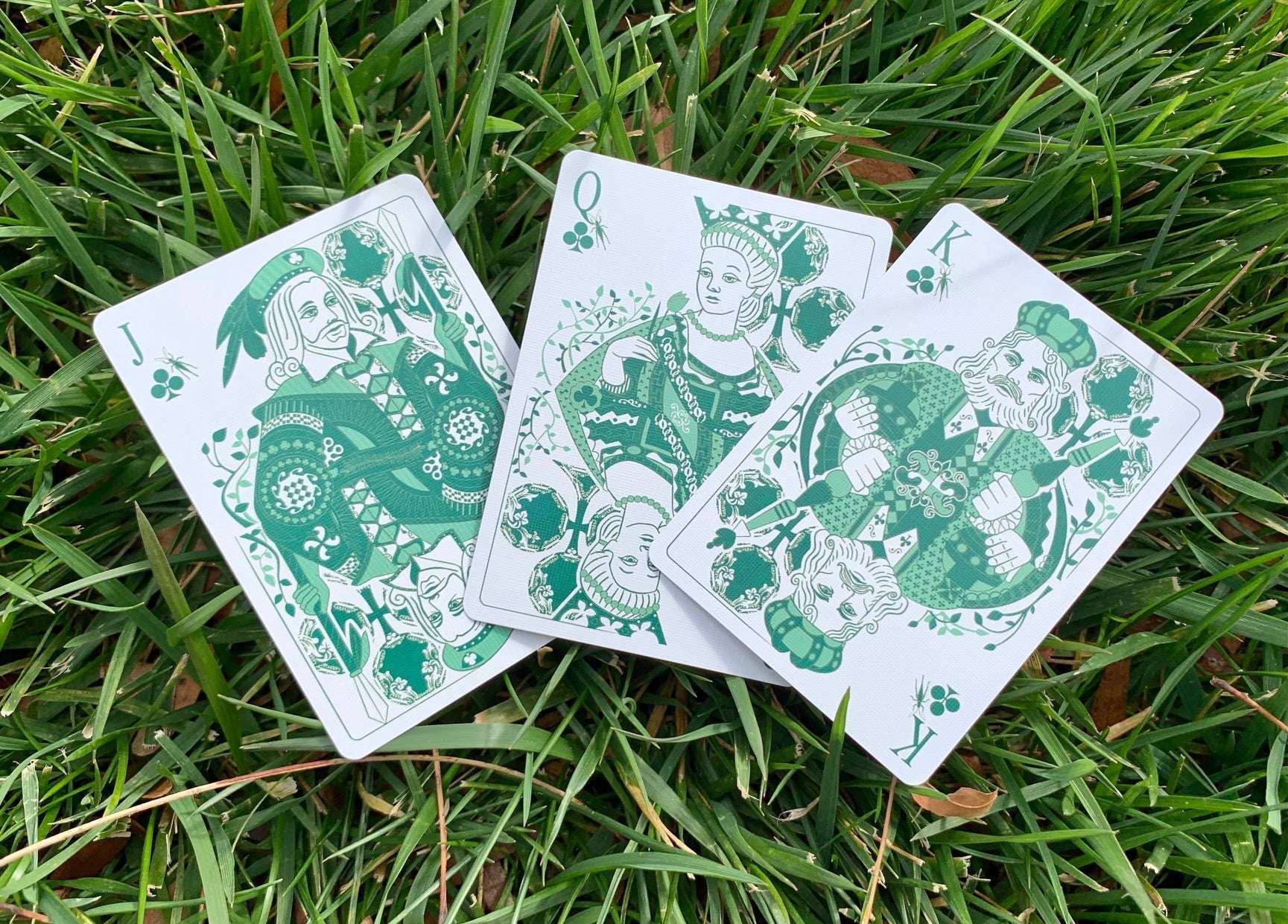 Grasshopper Gilded Bicycle Playing Cards - Image 10
