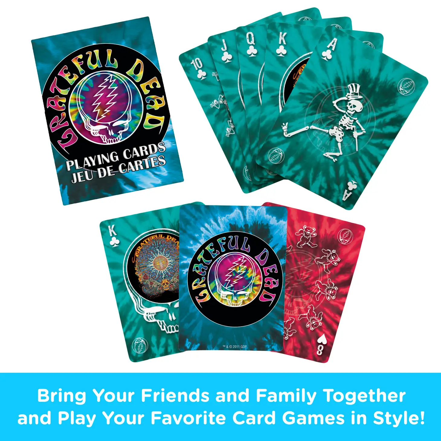 Grateful Dead Playing Cards by Aquarius - A Tribute to the Legendary Band - Image 4