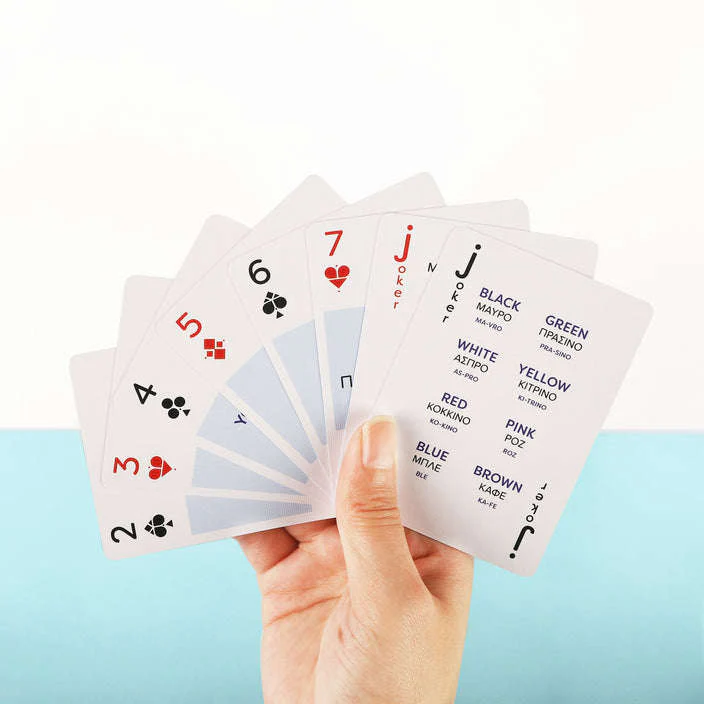 Greek Lingo Playing Cards - Image 2