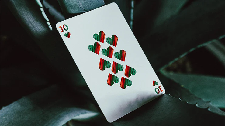 Green Wave Playing Cards by Galaxy Playing Cards - Image 6