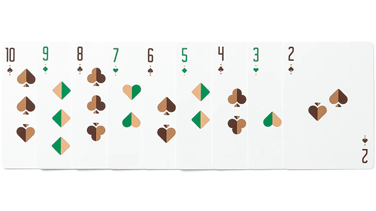 Green Wheel Playing Cards USPCC - Image 2