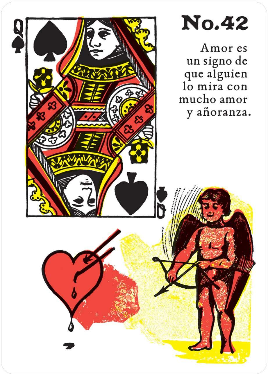 Gypsy Witch Spanish Fortune Telling Playing Cards USGS - Image 7