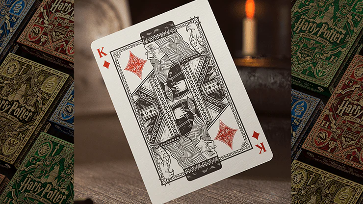 Harry Potter Hufflepuff Yellow Playing Cards by Theory11 - Image 3