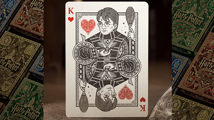 Harry Potter Hufflepuff Yellow Playing Cards by Theory11 - Image 5