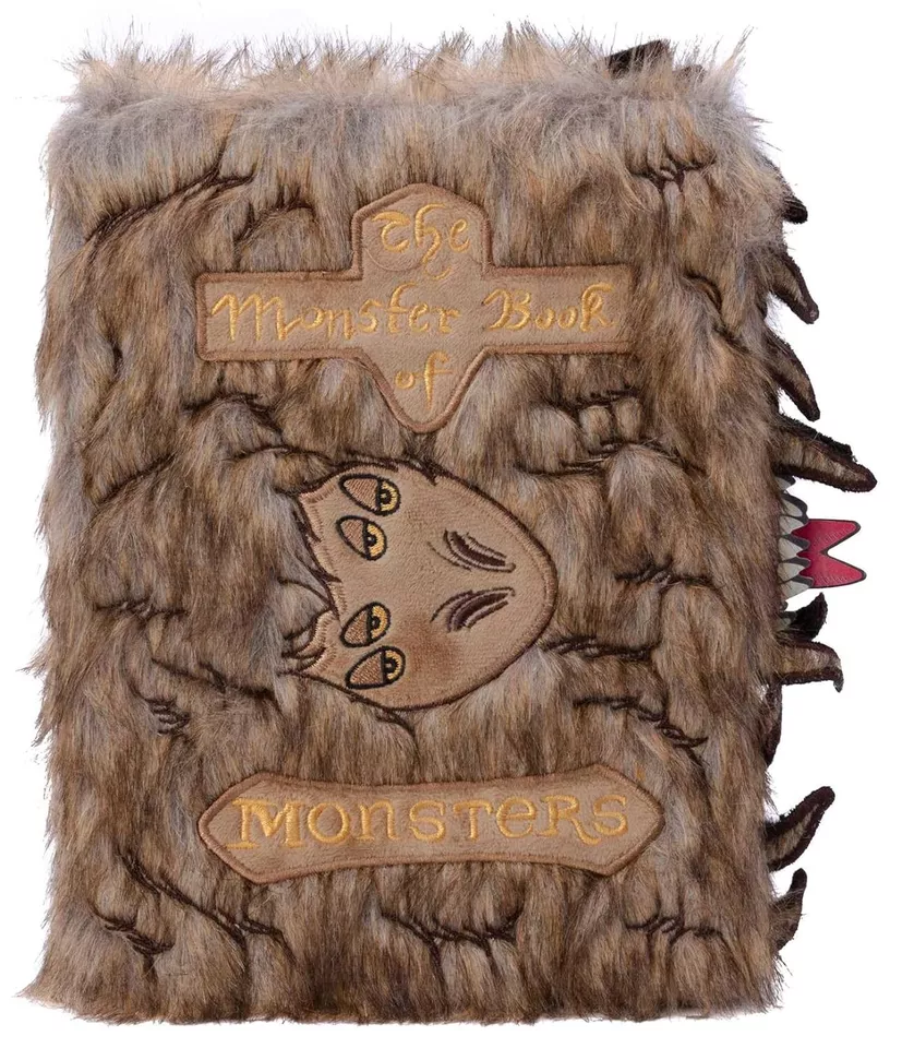 Harry Potter Monster Book of Monsters Plush Journal - Wizarding World Gifts - Image 2
