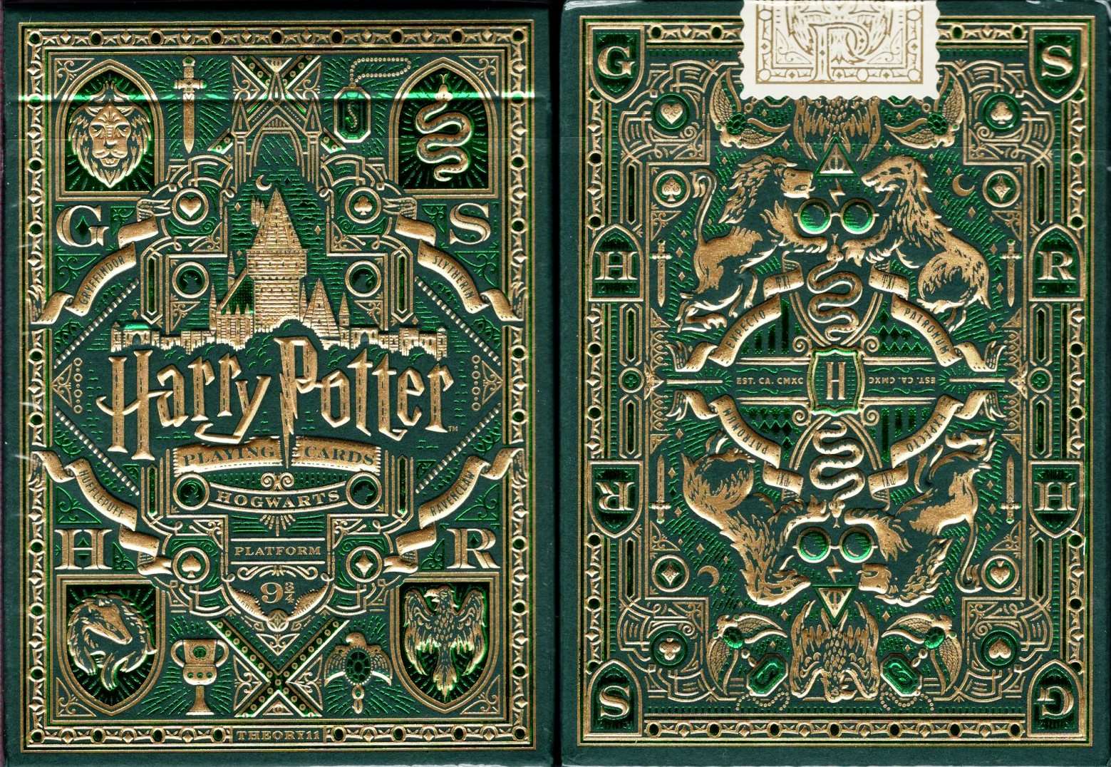 Harry Potter Slytherin Green Playing Cards by Theory11 - Image 7