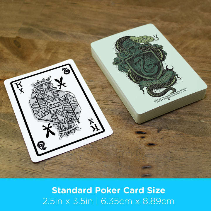 Harry Potter Slytherin Playing Cards Aquarius - Image 3