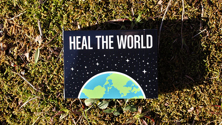 Heal the World Playing Cards USPCC - Image 4