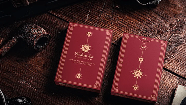 Helius Sun Deluxe 2 Deck Set (Classic & Deluxe) Playing Cards USPCC - Image 4