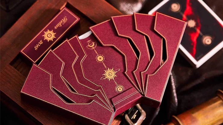 Helius Sun Deluxe 2 Deck Set (Classic & Deluxe) Playing Cards USPCC - Image 5