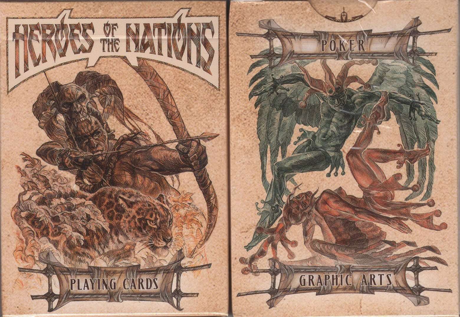 Heroes of the Nations Playing Cards USPCC - Image 8