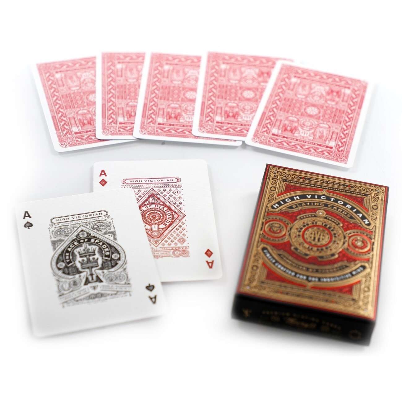 High Victorian Red Playing Cards by Theory11 - Image 8
