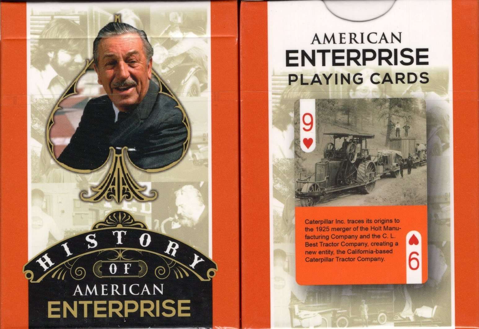 History of American Enterprise Playing Cards WJPC